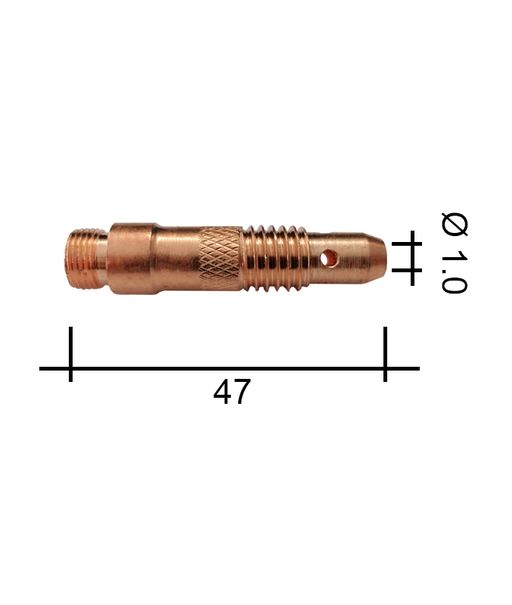 Spannzangenhalter 1,0 47 mm /TE0001-10/10N30/701.0190-ZVAR/ WIG/17/18/26 Standard