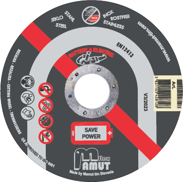 Trennscheibe MAMUT savePOWER 230x2,0x22,23mm XA362P (201524) Edelstahl