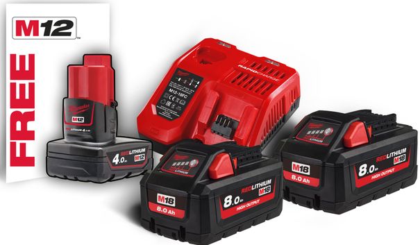 Batteriesatz Milwaukee M18HNRG-552 /4933464713/